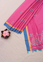 KANCHI COTTON WORK SAREE - (DW-052)